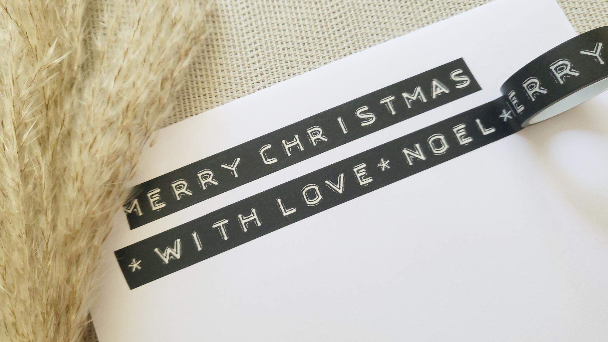 Washi Tape Weihnachten